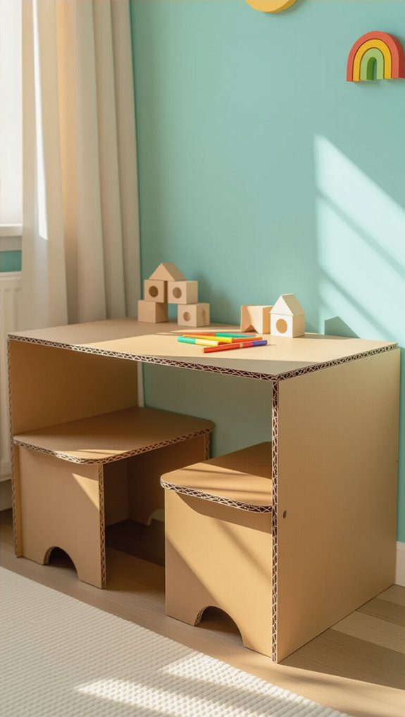 16 DIY Cardboard Furniture Ideas Easy Projects For Your Home 15 lightweight customizable play furniture