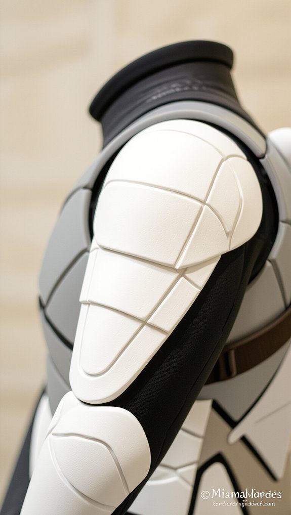 lightweight detailed cosplay armor