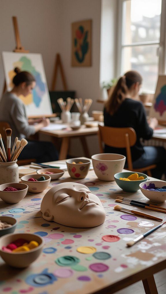 21 Art Therapy Projects For Stress Relief And Emotional Healing 21 mask making for identity