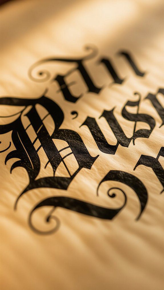 master gothic blackletter techniques