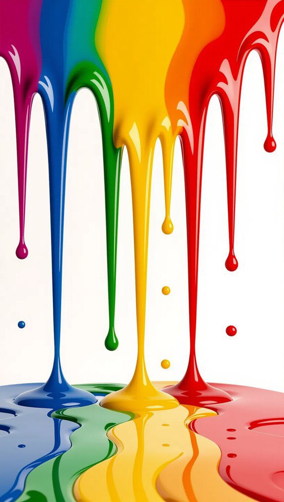 melted crayon canvas art