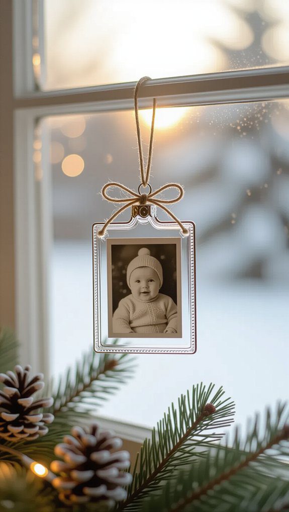 memory filled holiday ornament