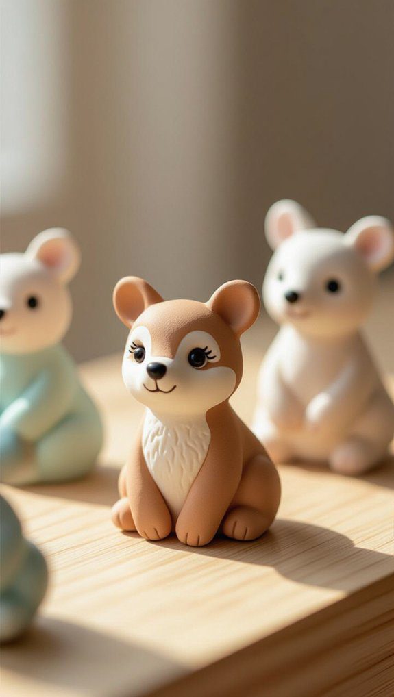 15 Clay Date Ideas Cute and Creative Pottery Activities 14 miniature animal crafting fun