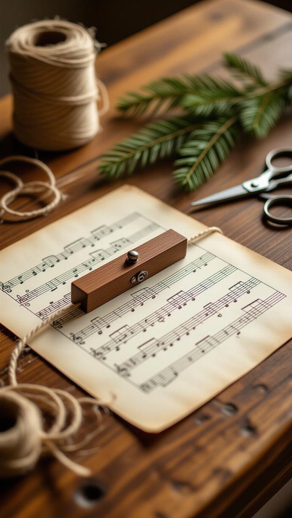 musical gift wrapping ideas