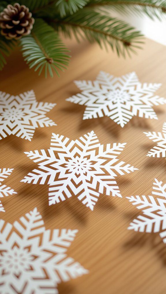 paper snowflakes for decoration