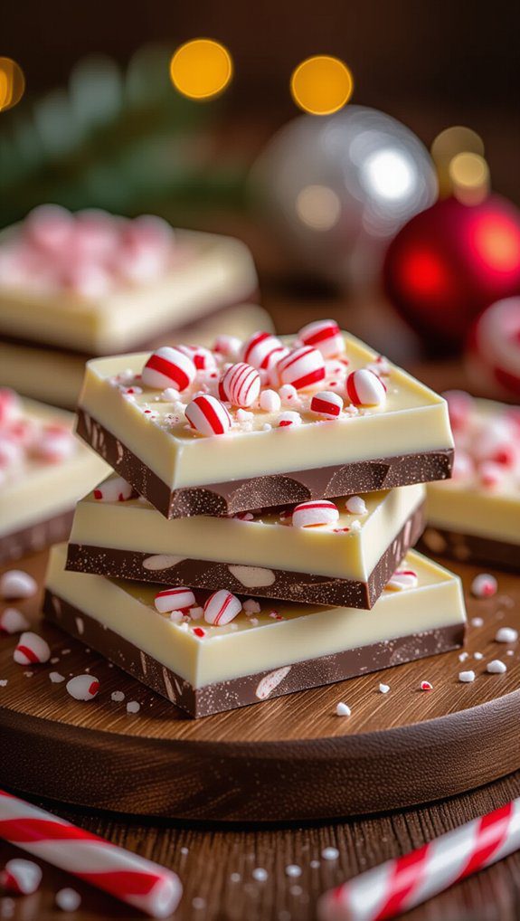 20 Candy Gifts DIY Easy Homemade Treats 4 peppermint bark festive treat