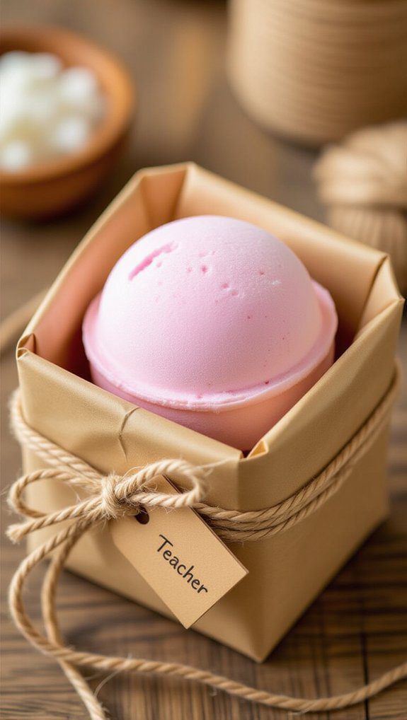 22 DIY Teacher Appreciation Gift Ideas Anyone Can Make 16 personalized bath bomb gifts