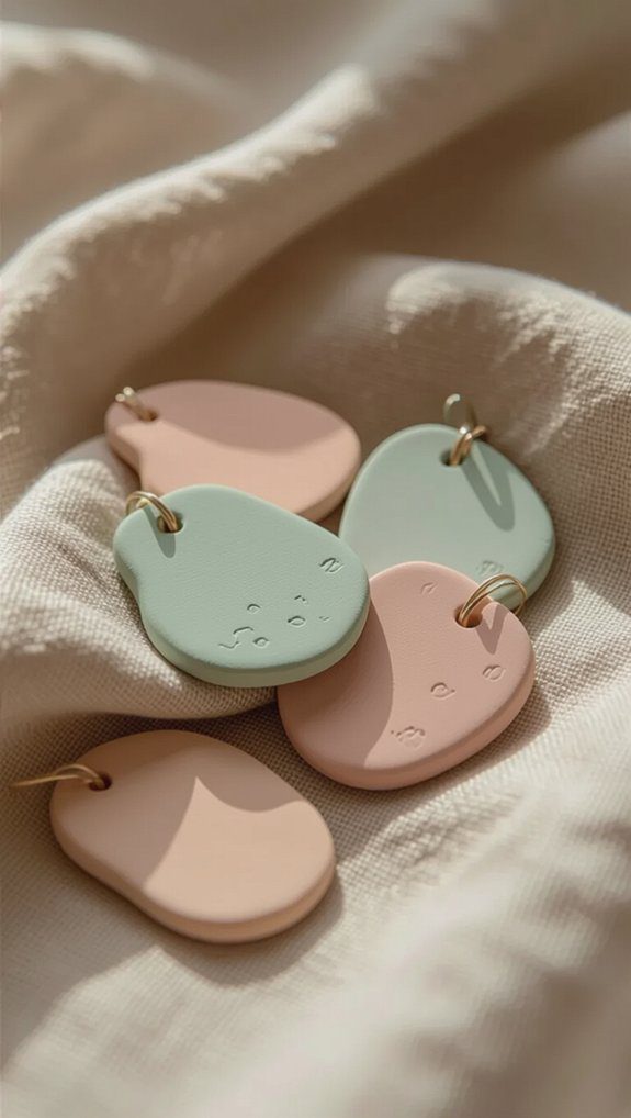 personalized clay name tags