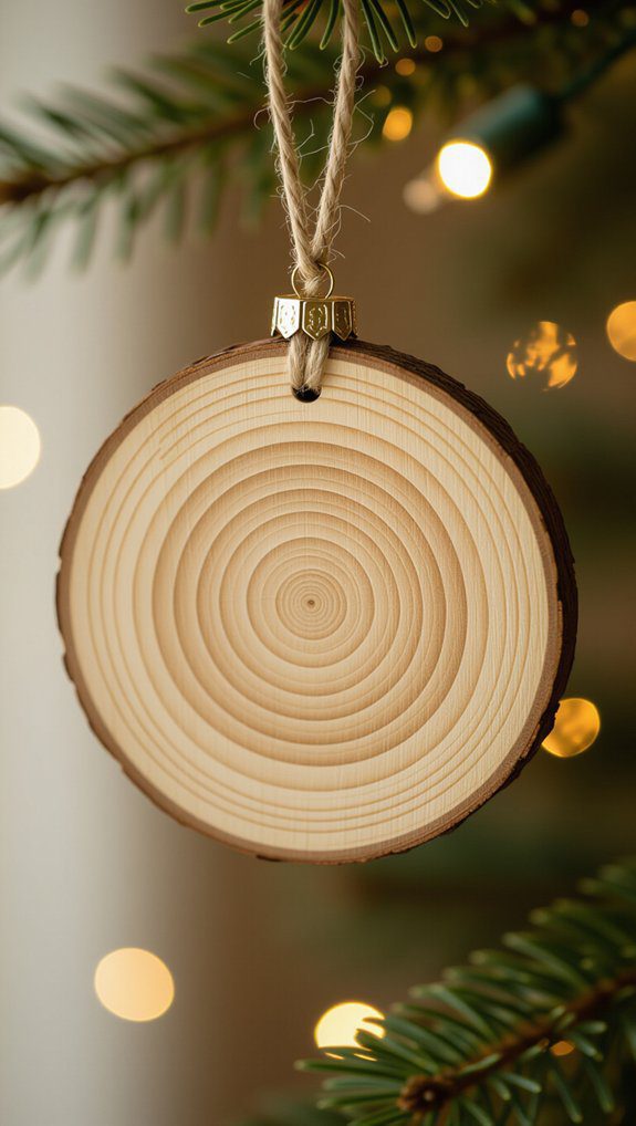 personalized gilded photo ornaments