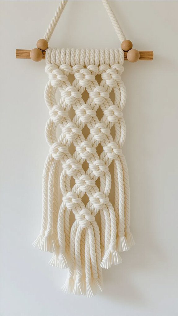 personalized macrame gift making