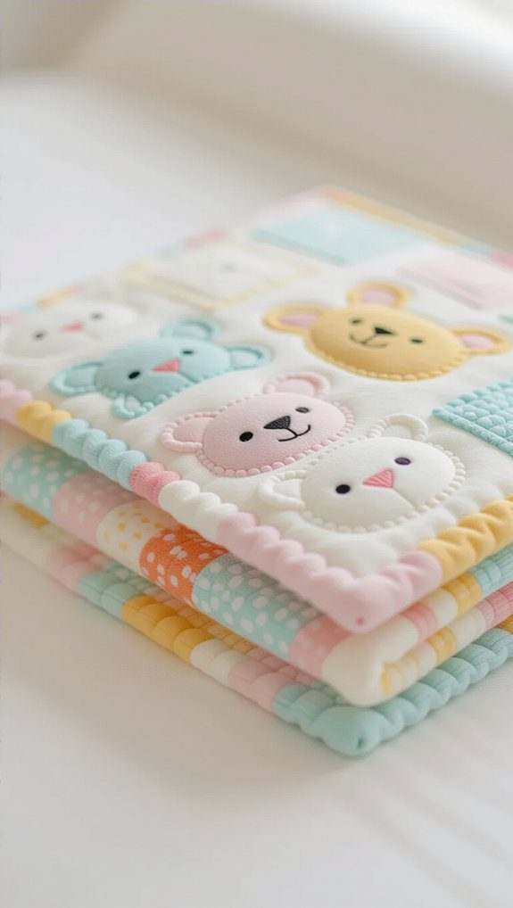 personalized sensory fabric books