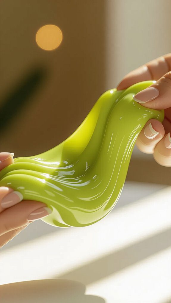 pistachio pudding slime fun