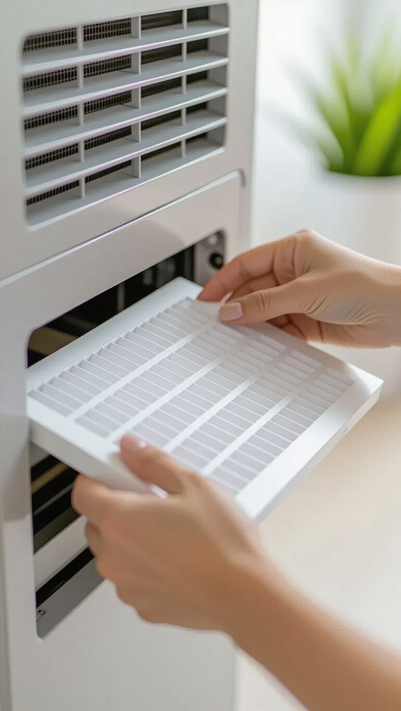 replace hvac filters regularly
