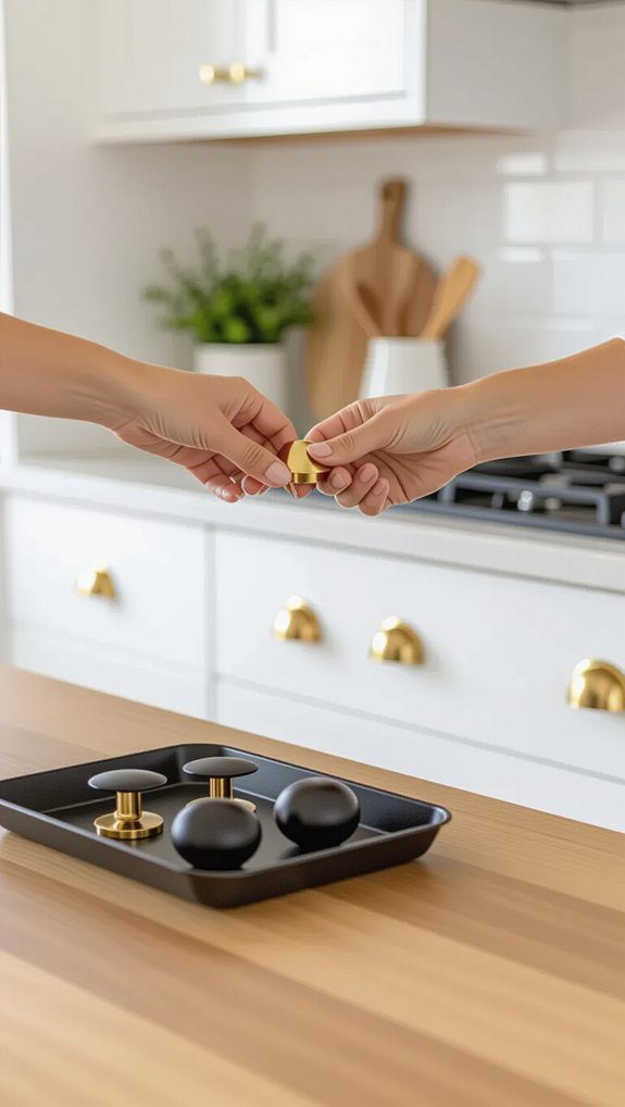 revamp your cabinet hardware