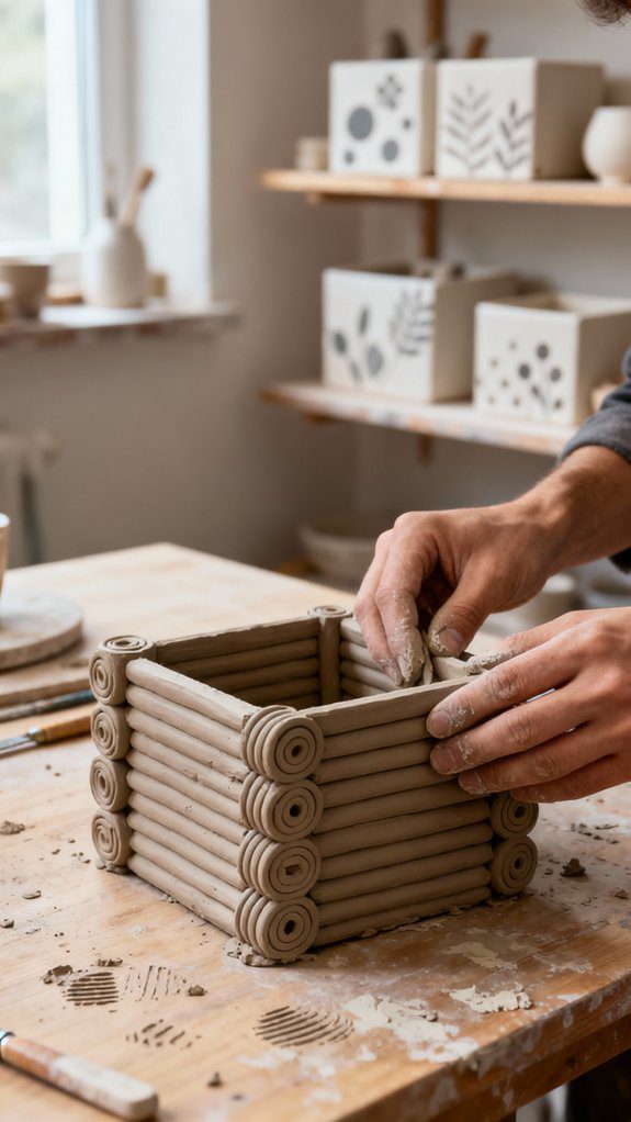 rolled coil construction technique