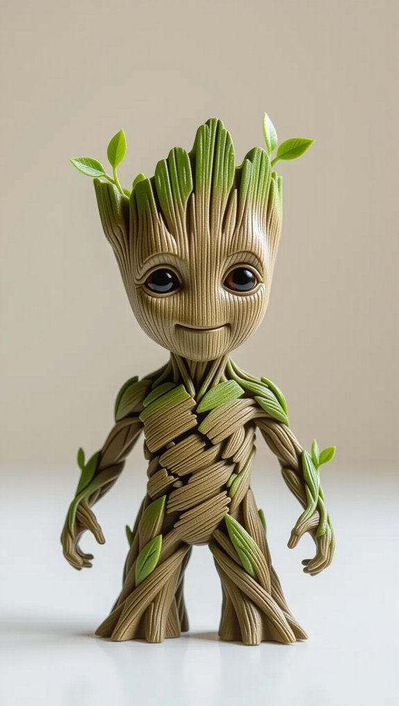 Easy 3D Printing Ideas For Beginners That Actually Work 11 single piece baby groot