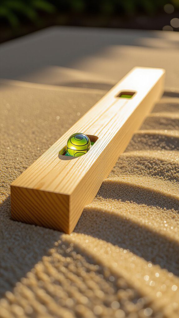 24 DIY Stone Walkway Installation Tips for Beginners 6 smooth leveled sand base