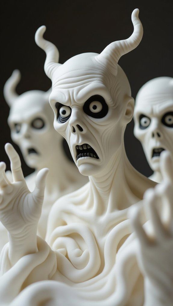 spooky monster and ghost crafts