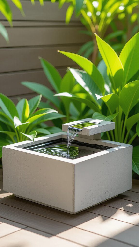 sturdy ceramic fountain base