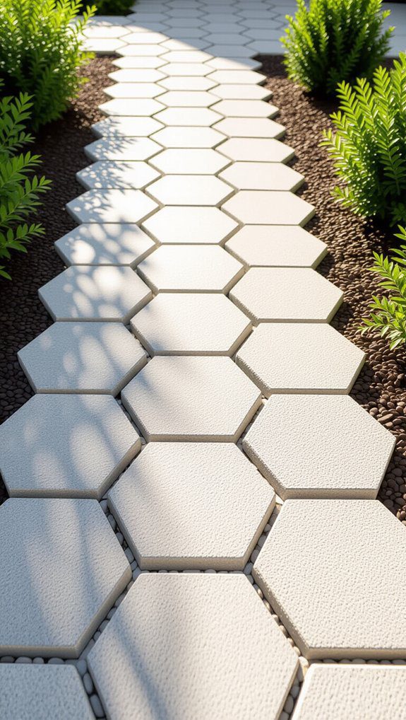 sturdy eco friendly garden paths