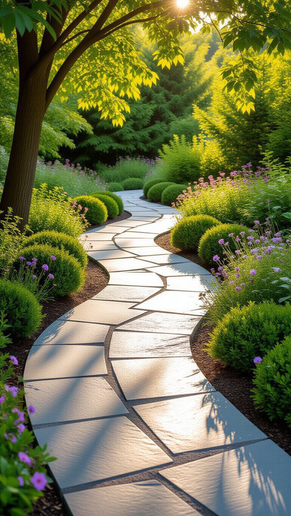 stylish slate slab trails