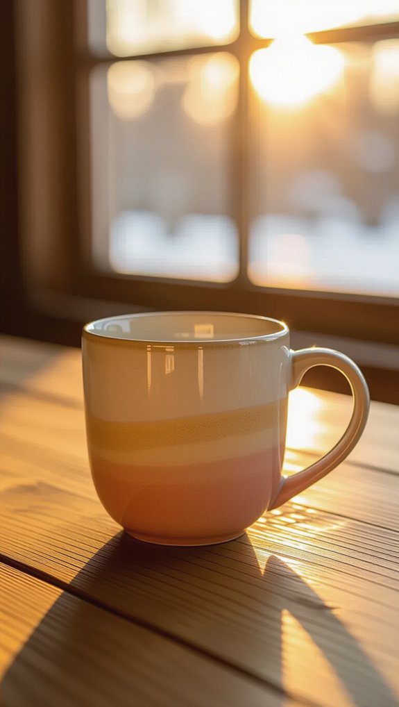 sunrise gradient mug technique