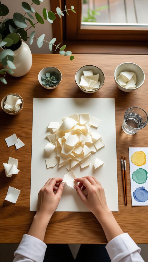 21 Art Therapy Projects For Stress Relief And Emotional Healing 18 tear rearrange express heal