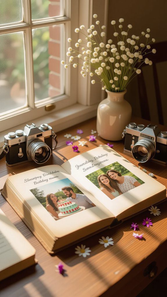 themed photo memory album