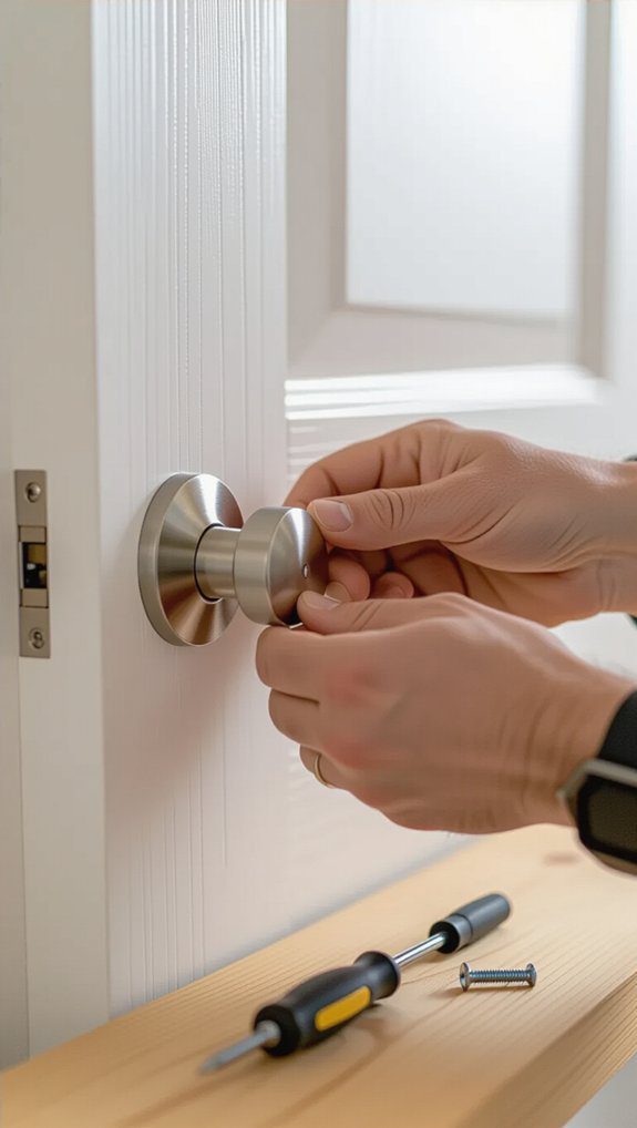 upgrade your door knobs