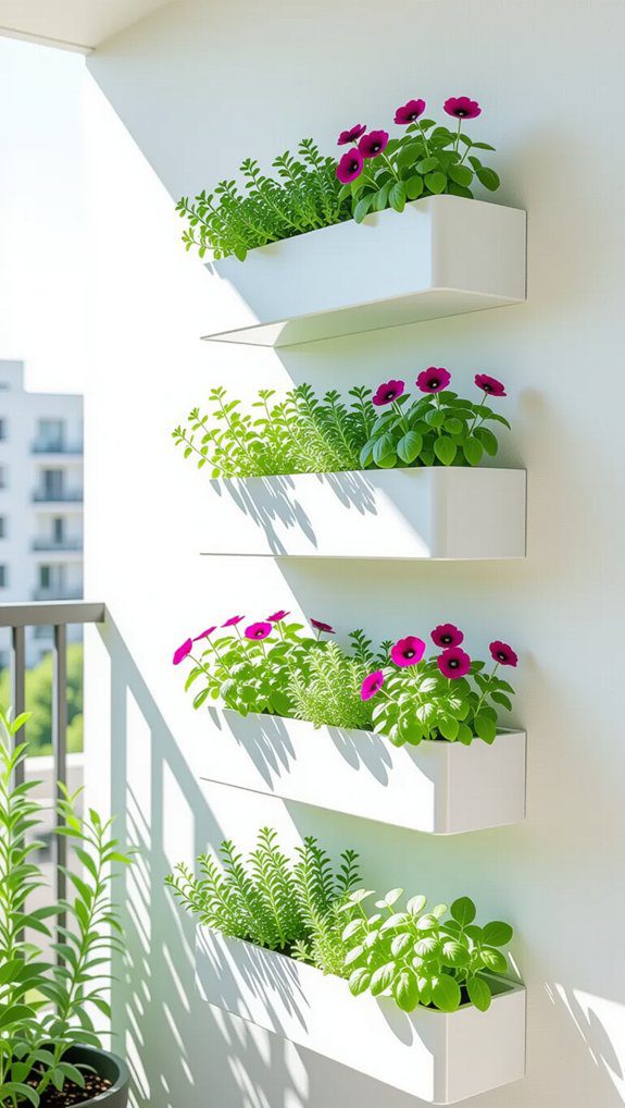 23 DIY Container Gardening Ideas for Small Spaces 5 vertical gardening space optimization