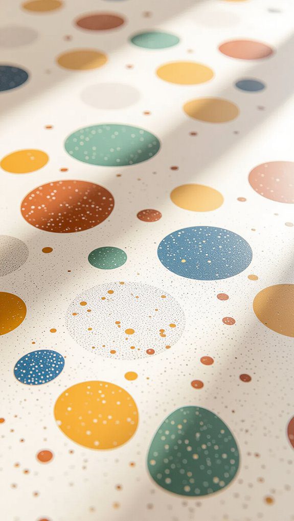 vibrant customizable terrazzo designs