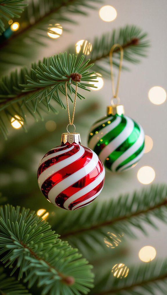 vintage candy ornament crafting