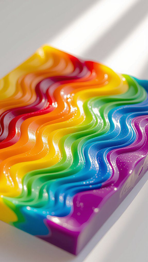 wax paper crayon art