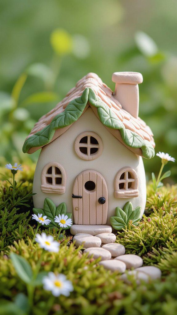 whimsical fairy garden creation