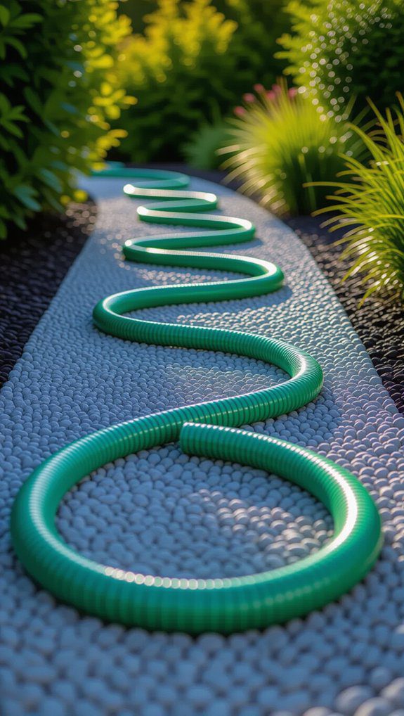 winding garden path design