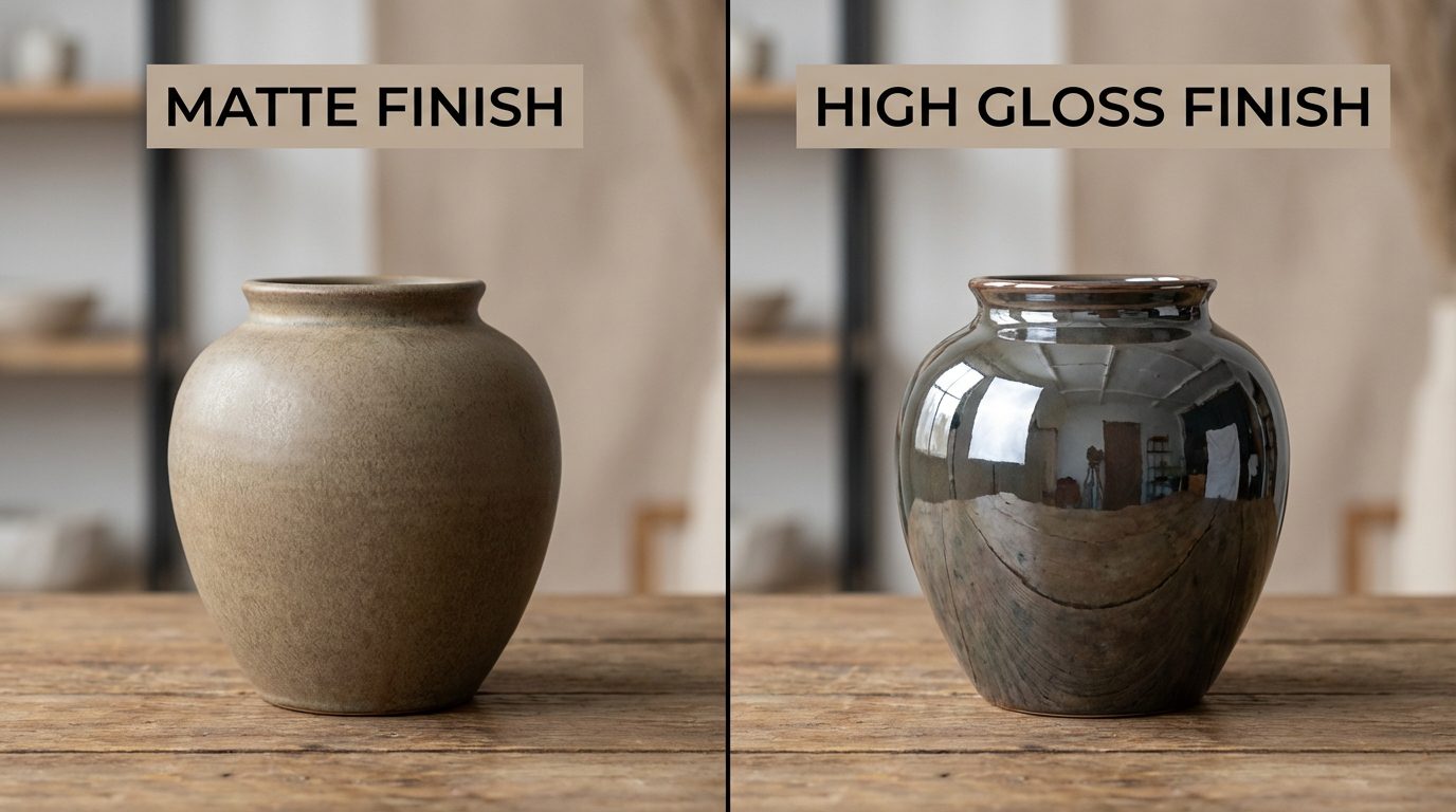 The Ultimate Glaze Air Dry Clay Guide (2026) 5 Artist selecting the correct brush for glazing