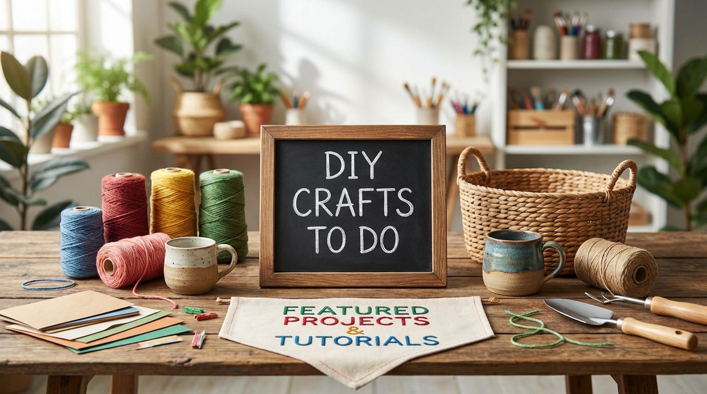 How To Start Easy Diy Crafts To Do At Home?