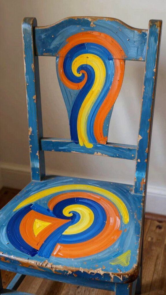 abstract furniture art transformation