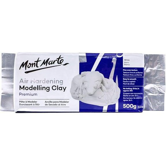 15 Best Air Dry Clay Every Crafter Should Keep on Hand 16 Mont Marte White Air-Dry Modelling Clay 500g