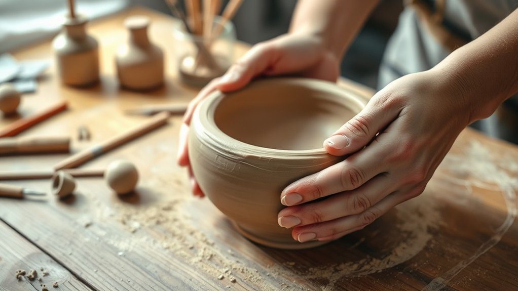 beginner clay bowl tutorial