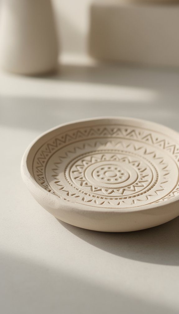 boho patterned trinket dish