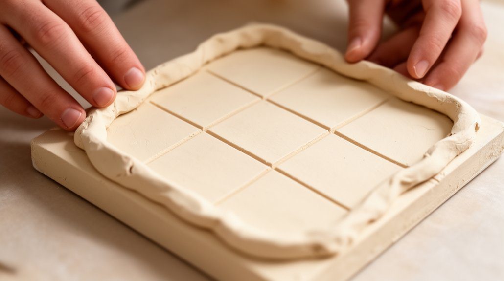 build raised edge frame