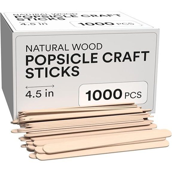 bulk wooden craft sticks