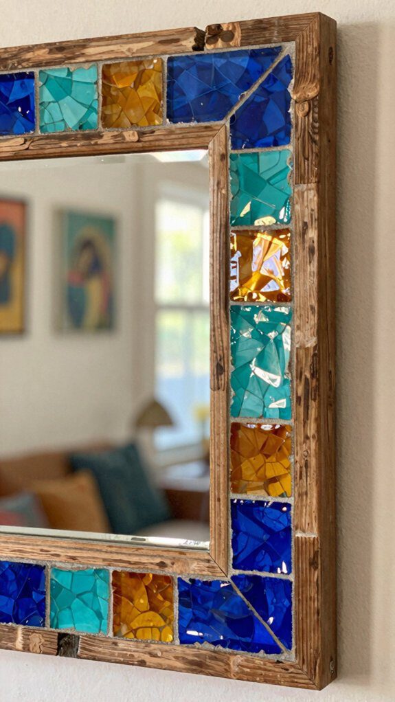 colorful mosaic tile design