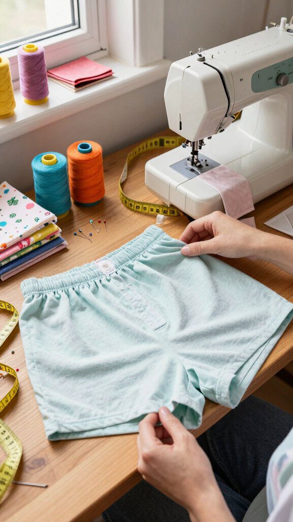 comfortable beginner sewing project