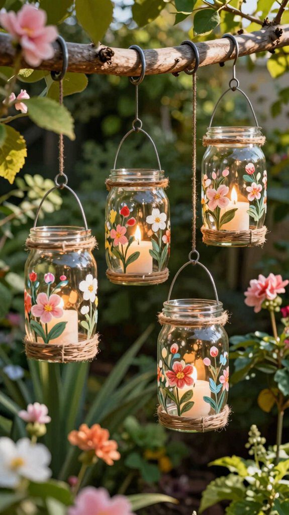 cozy eco friendly glass lanterns