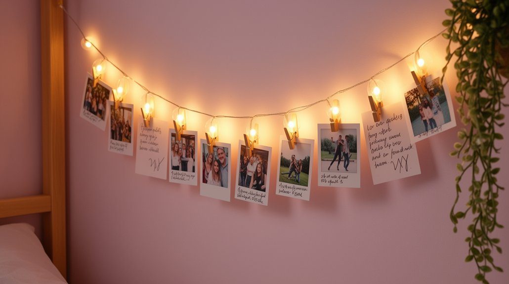 25 DIY Room Decor for Teens That Are Easy, Cute, and Affordable 6 cozy photo clip lights