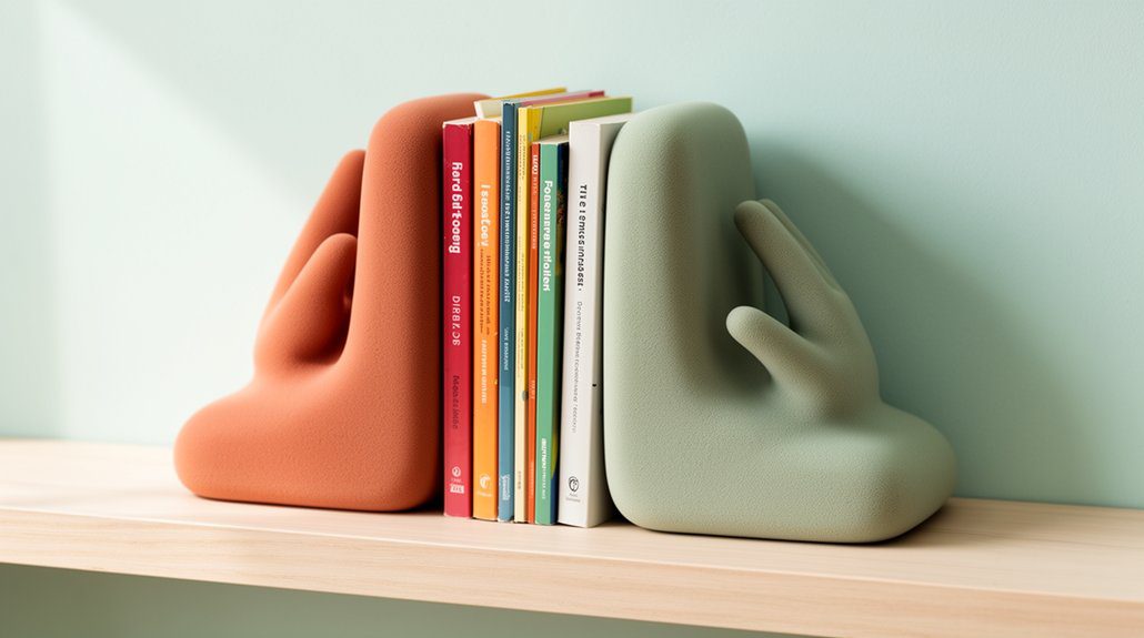 customizable chunky bookends project