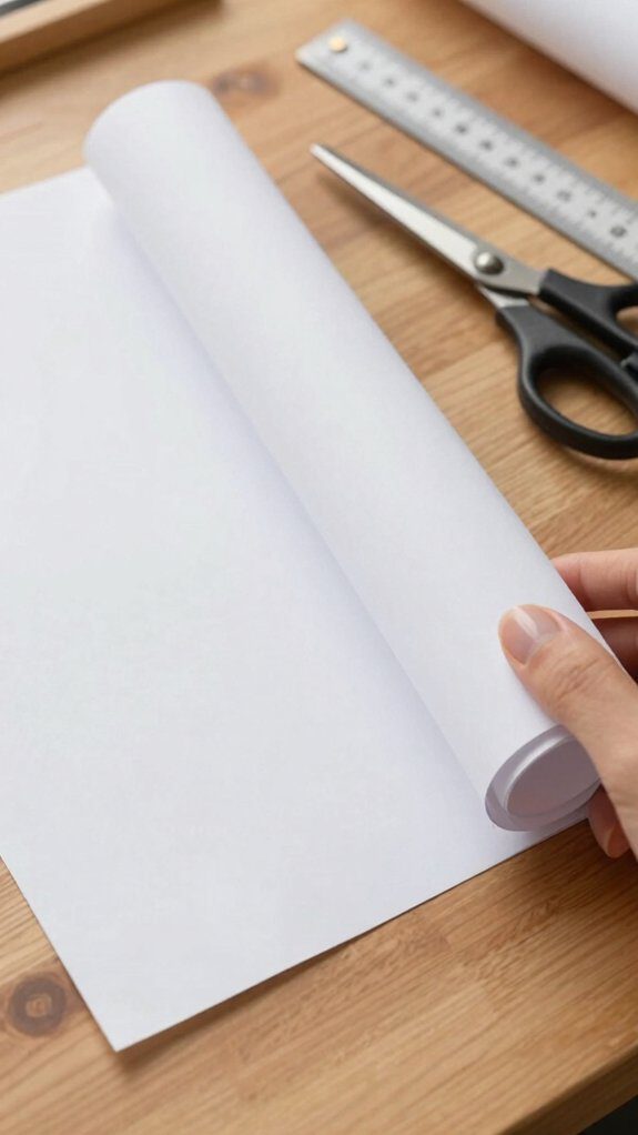 cut roll tape assemble