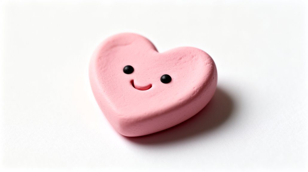 cute heart charm creation